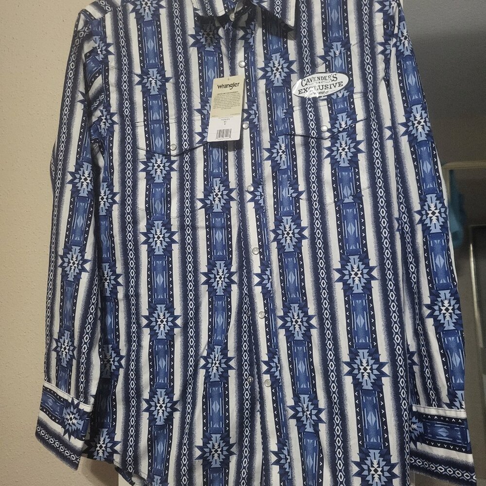 Wrangler men's Checotah western snap shirt